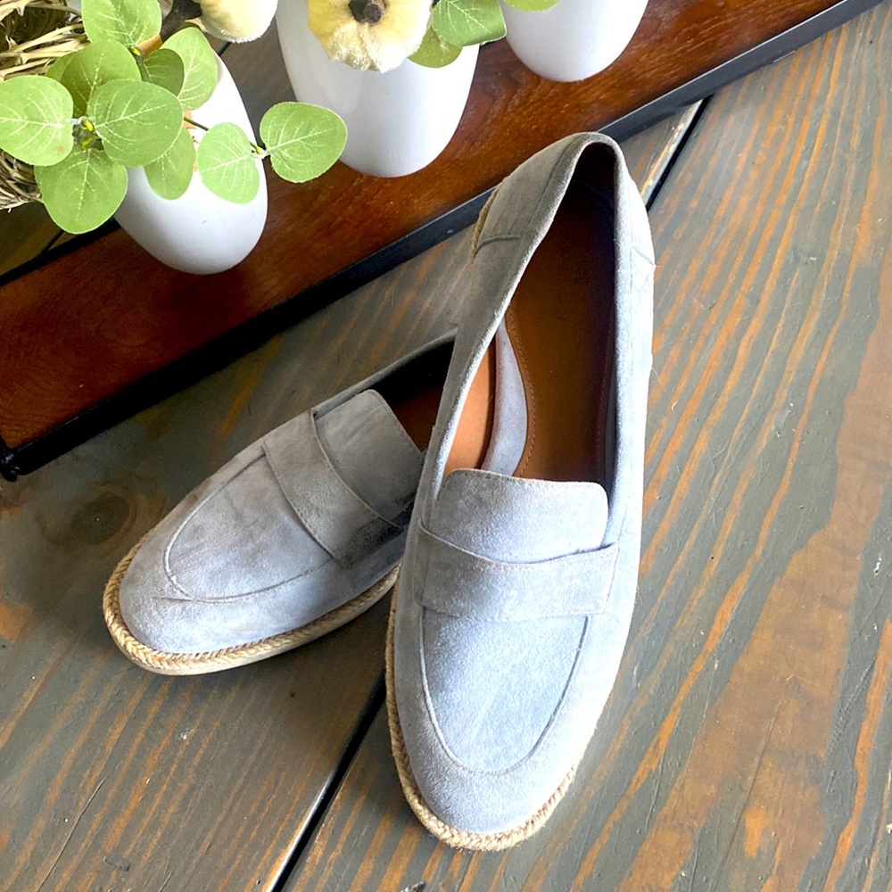 Leather loafers